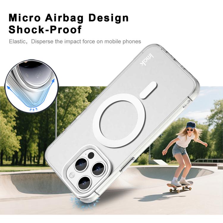 For iPhone 15 Pro IMAK Candy Series Shockproof MagSafe Phone Case