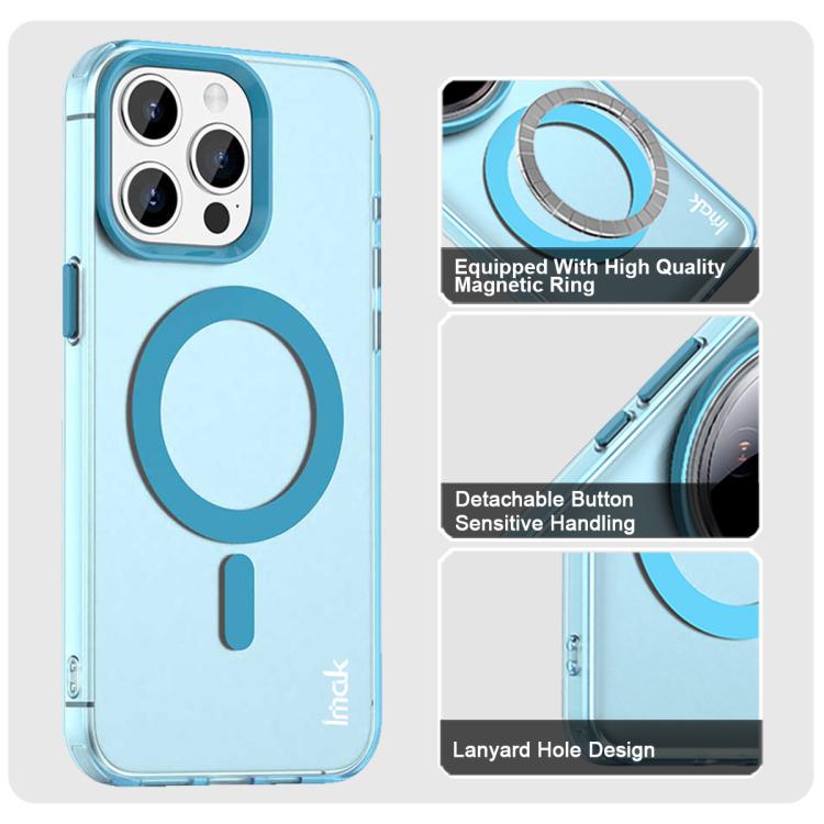 For iPhone 15 Pro IMAK Candy Series Shockproof MagSafe Phone Case