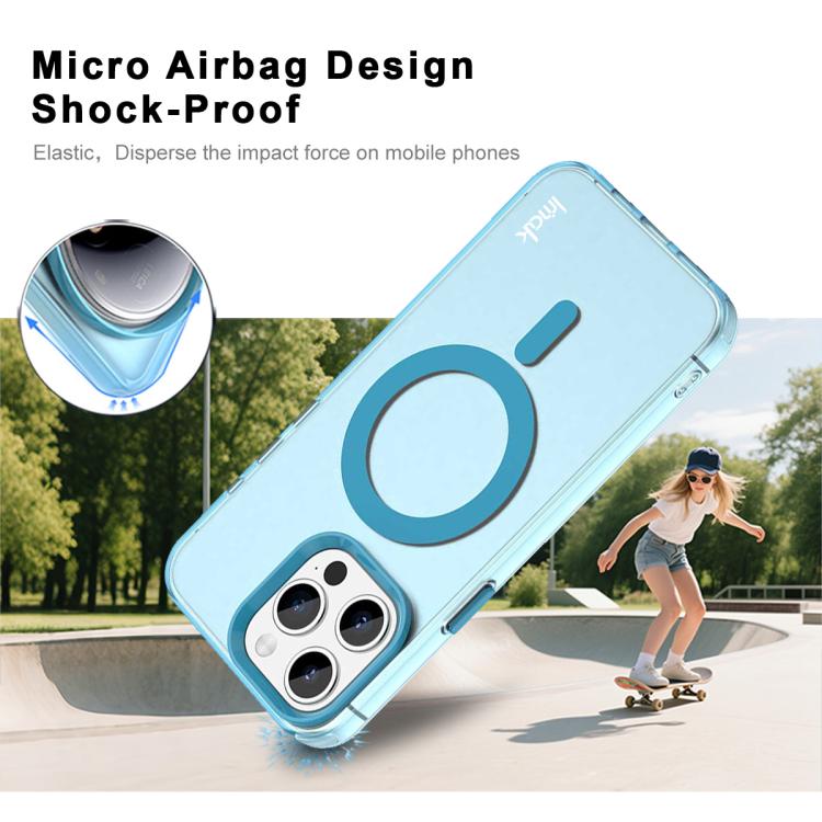 For iPhone 15 Pro IMAK Candy Series Shockproof MagSafe Phone Case