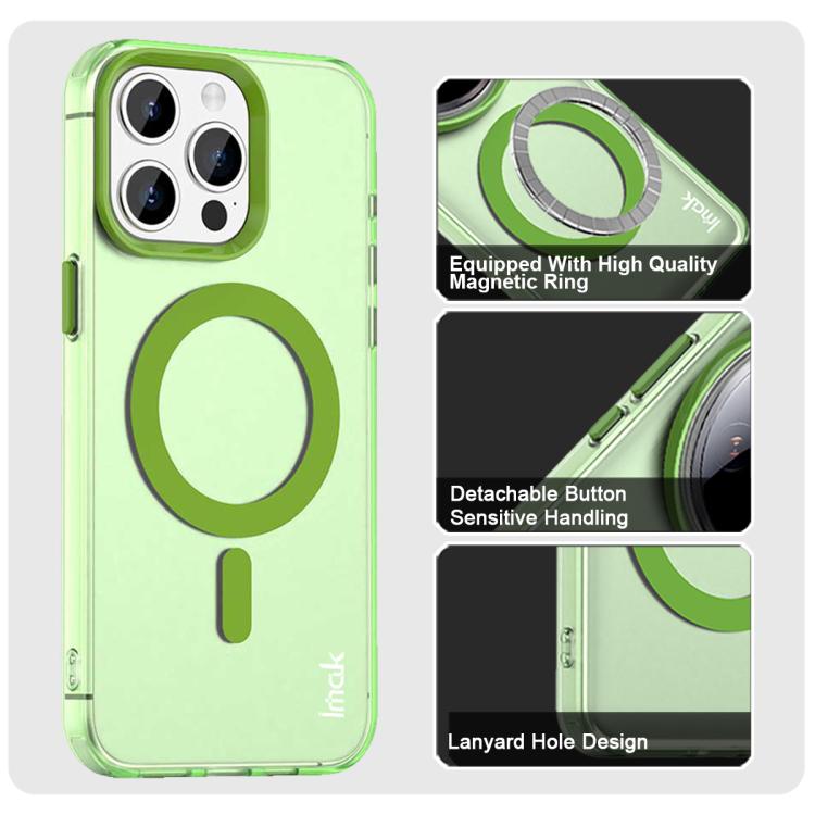 For iPhone 15 Pro IMAK Candy Series Shockproof MagSafe Phone Case