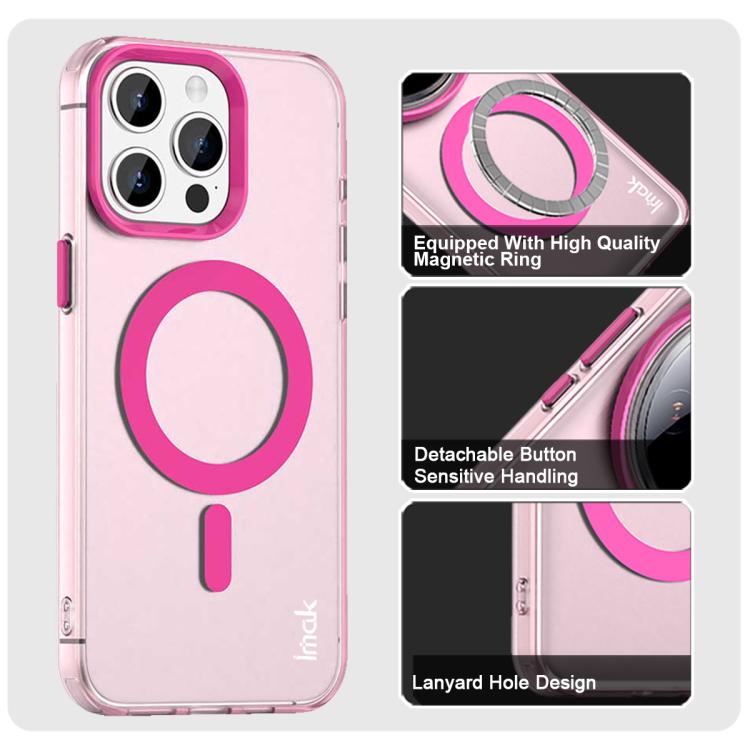 For iPhone 15 Pro IMAK Candy Series Shockproof MagSafe Phone Case