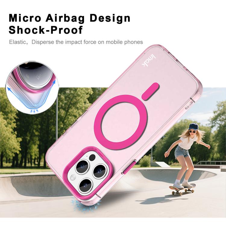 For iPhone 15 Pro IMAK Candy Series Shockproof MagSafe Phone Case