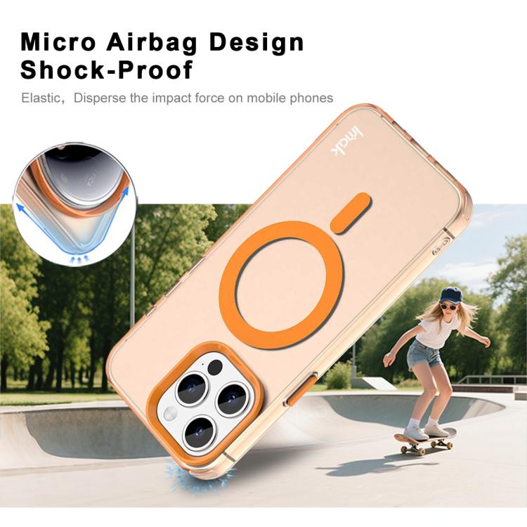 For iPhone 15 Pro IMAK Candy Series Shockproof MagSafe Phone Case