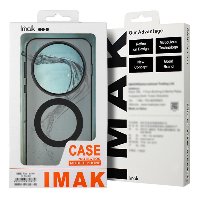 For iPhone 15 IMAK Candy Series Shockproof MagSafe Phone Case