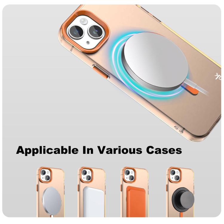 For iPhone 14 Plus IMAK Candy Series Shockproof MagSafe Phone Case