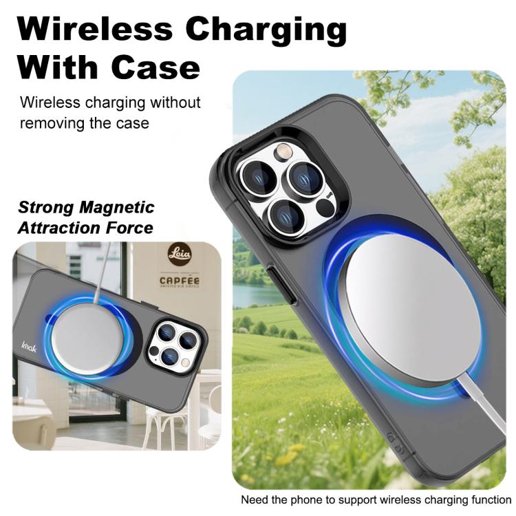 For iPhone 14 Pro IMAK Candy Series Shockproof MagSafe Phone Case