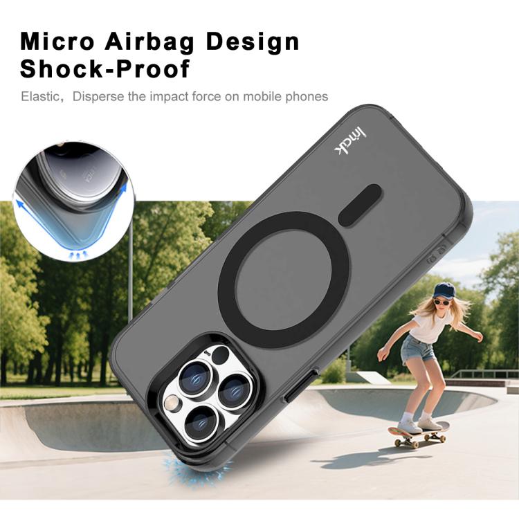 For iPhone 14 Pro IMAK Candy Series Shockproof MagSafe Phone Case