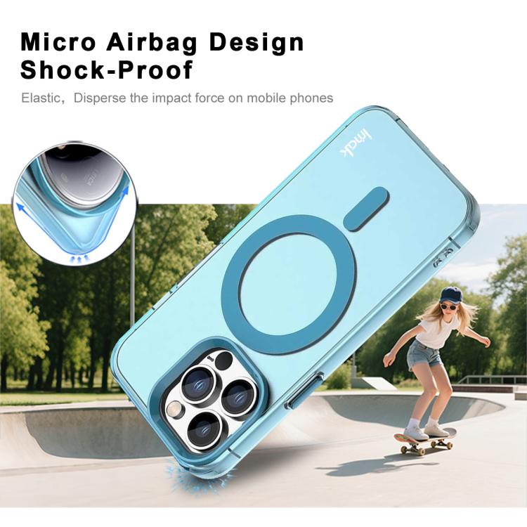 For iPhone 14 Pro IMAK Candy Series Shockproof MagSafe Phone Case