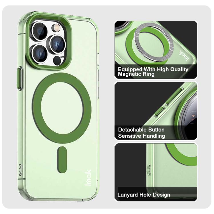 For iPhone 14 Pro IMAK Candy Series Shockproof MagSafe Phone Case
