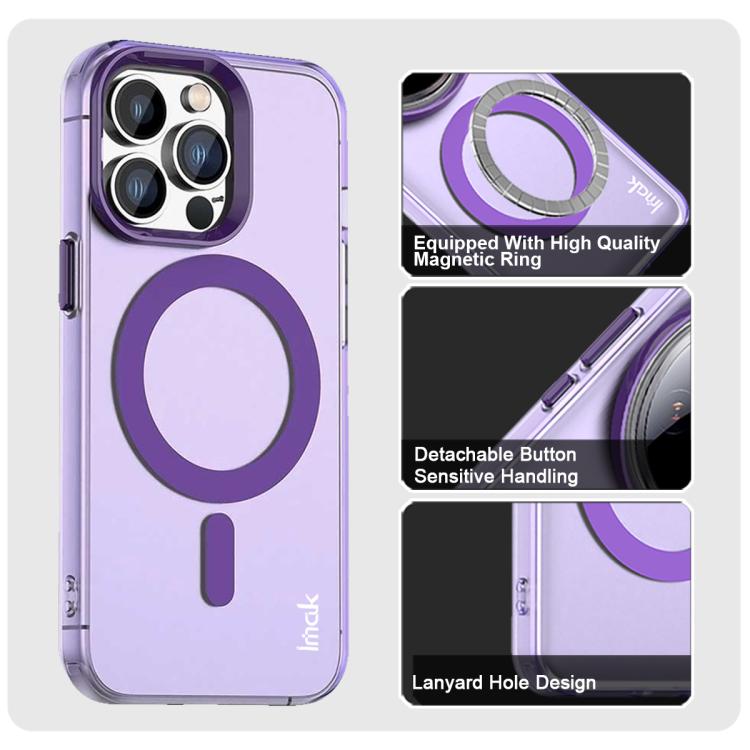 For iPhone 14 Pro IMAK Candy Series Shockproof MagSafe Phone Case