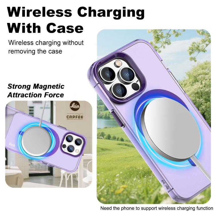 For iPhone 14 Pro IMAK Candy Series Shockproof MagSafe Phone Case