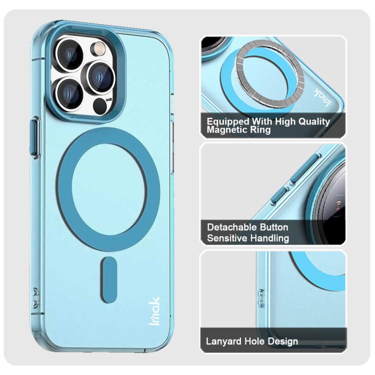 For iPhone 14 Pro Max IMAK Candy Series Shockproof MagSafe Phone Case