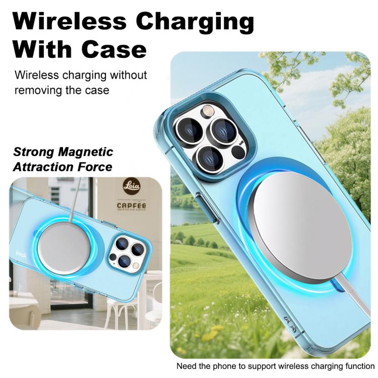 For iPhone 14 Pro Max IMAK Candy Series Shockproof MagSafe Phone Case