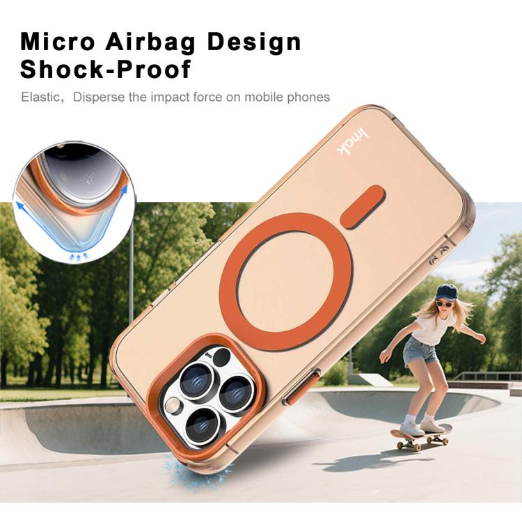 For iPhone 14 Pro Max IMAK Candy Series Shockproof MagSafe Phone Case