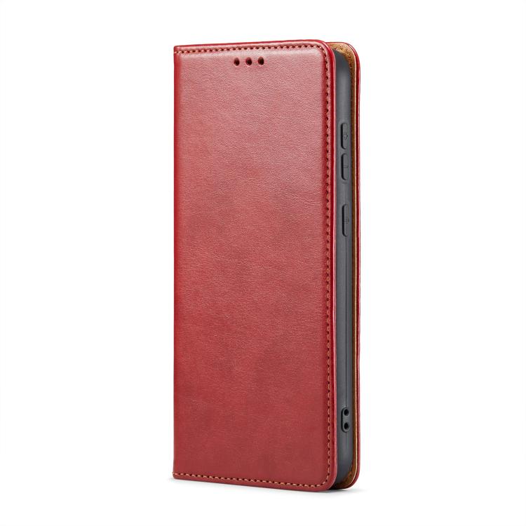 For Samsung Galaxy S26+ 5G Fierre Shann PU Genuine Leather Texture Phone Case