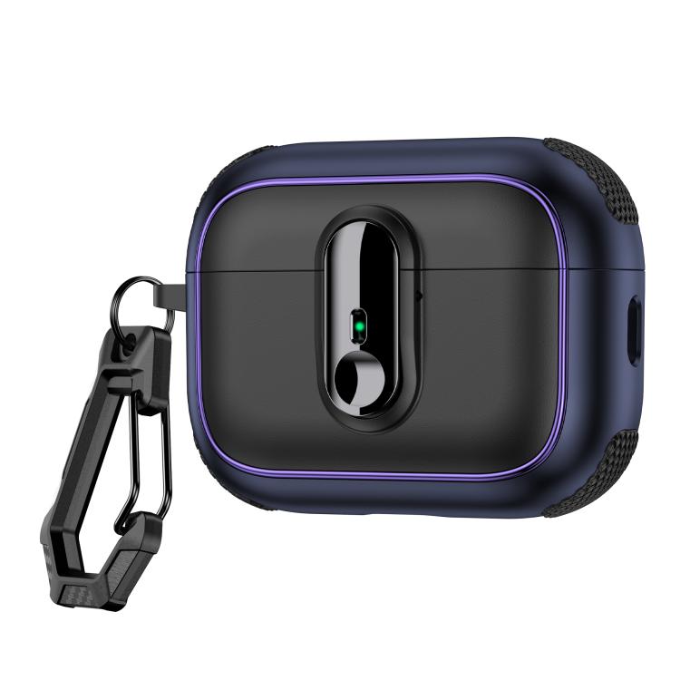For AirPods Pro 2 Armor Magnetic Wireless Earphones Case with Security Lock