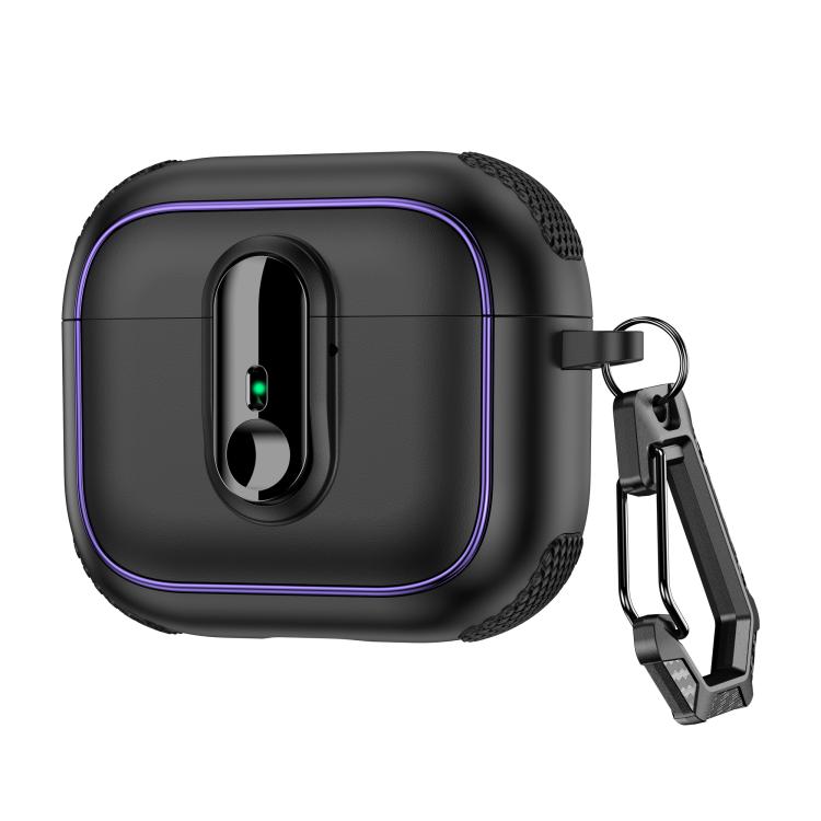 For AirPods 3 Armor Magnetic Wireless Earphones Case with Security Lock