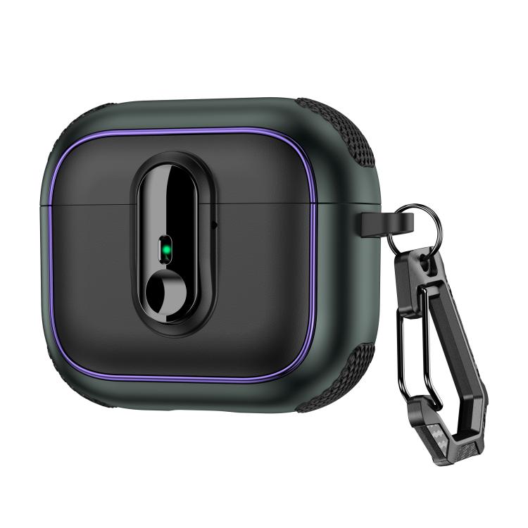 For AirPods 3 Armor Magnetic Wireless Earphones Case with Security Lock