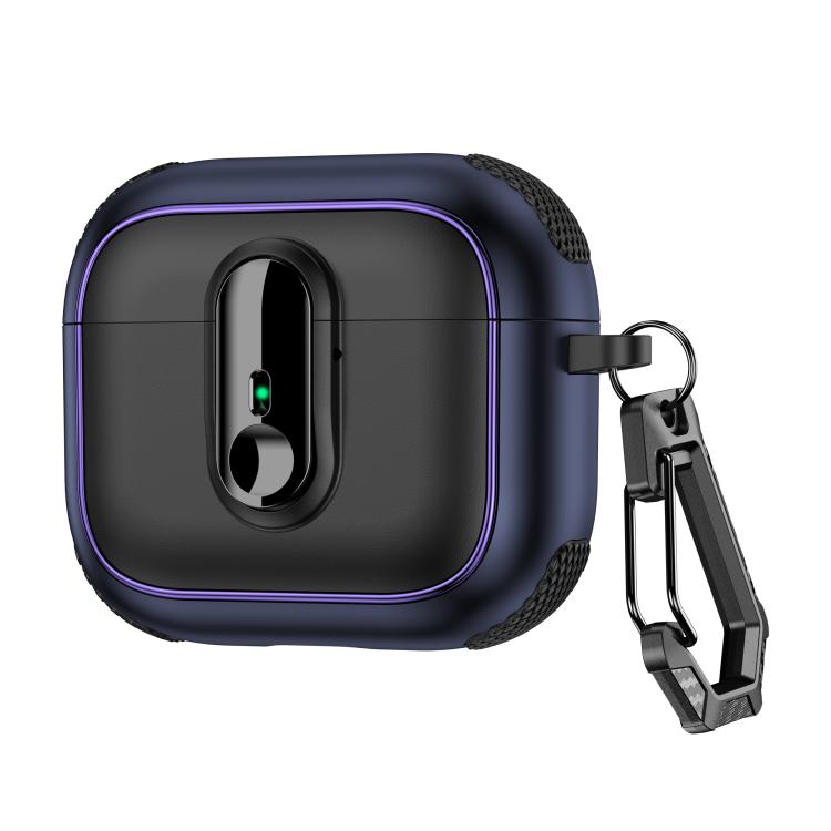 For AirPods 3 Armor Magnetic Wireless Earphones Case with Security Lock