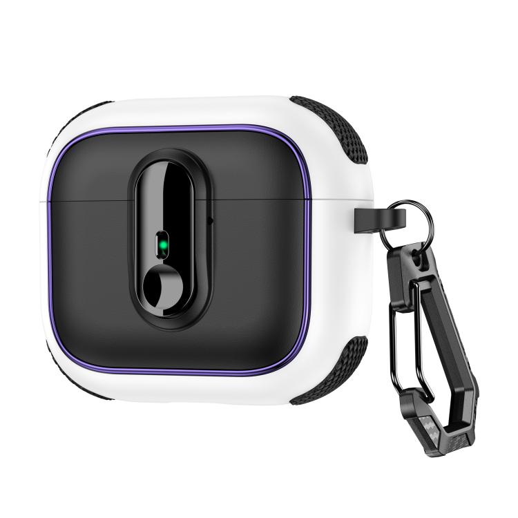 For AirPods 3 Armor Magnetic Wireless Earphones Case with Security Lock