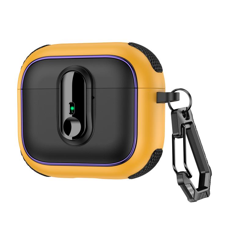 For AirPods 3 Armor Magnetic Wireless Earphones Case with Security Lock