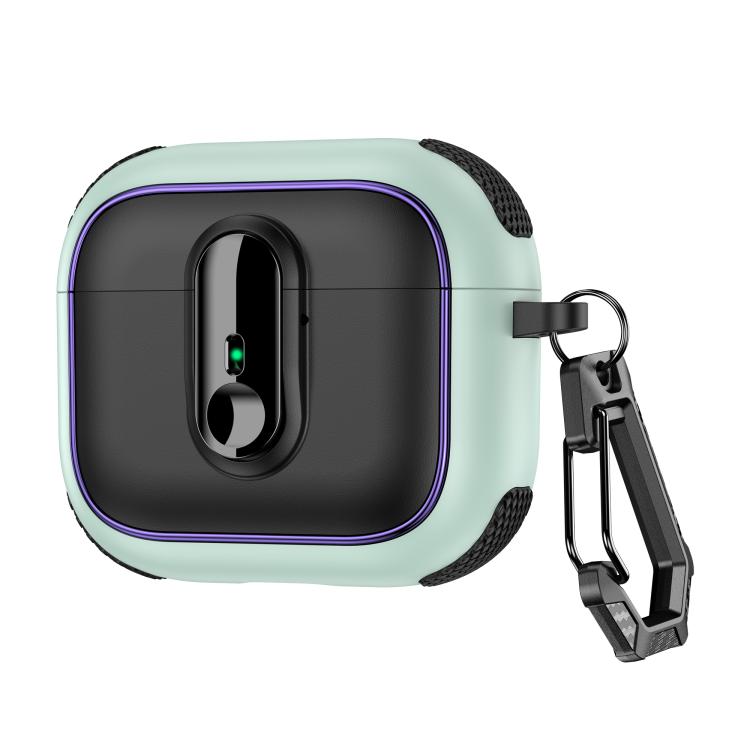 For AirPods 3 Armor Magnetic Wireless Earphones Case with Security Lock