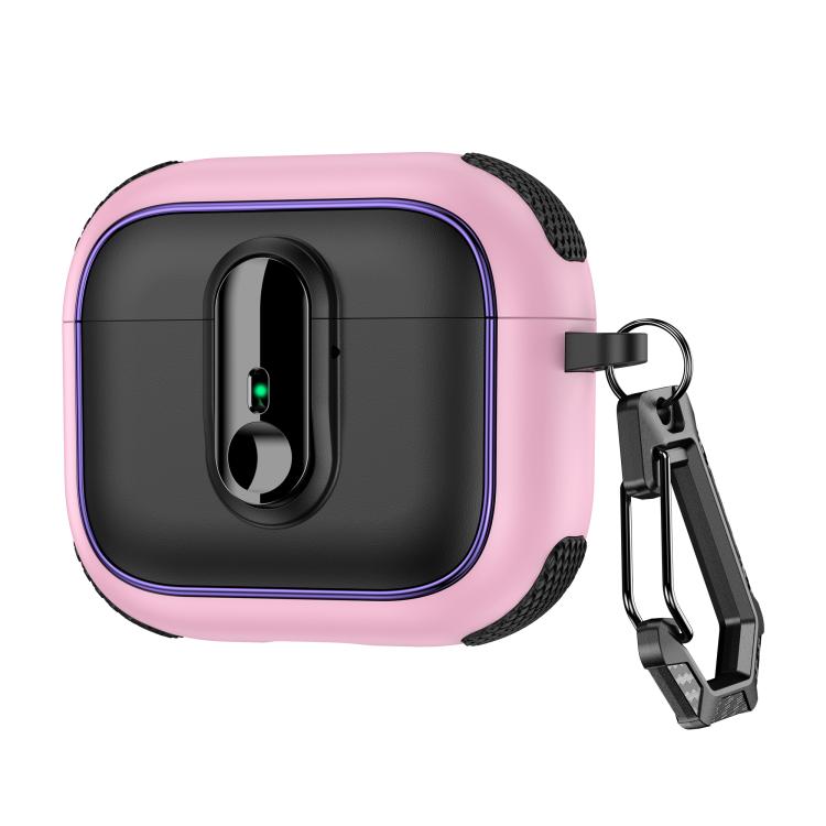 For AirPods 3 Armor Magnetic Wireless Earphones Case with Security Lock