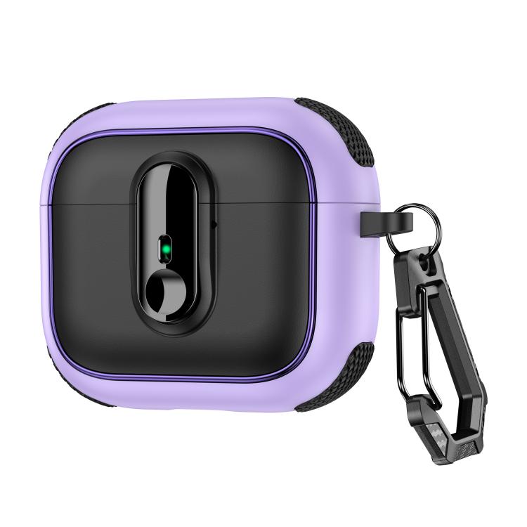 For AirPods 3 Armor Magnetic Wireless Earphones Case with Security Lock