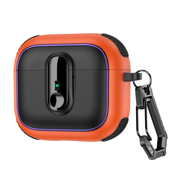 For AirPods 3 Armor Magnetic Wireless Earphones Case with Security Lock