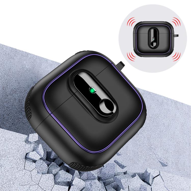 For AirPods 3 Armor Magnetic Wireless Earphones Case with Security Lock