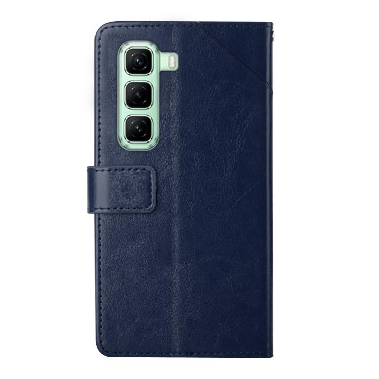 For Infinix Hot 50 Pro+ 4G Y-shaped Pattern Flip Leather Phone Case