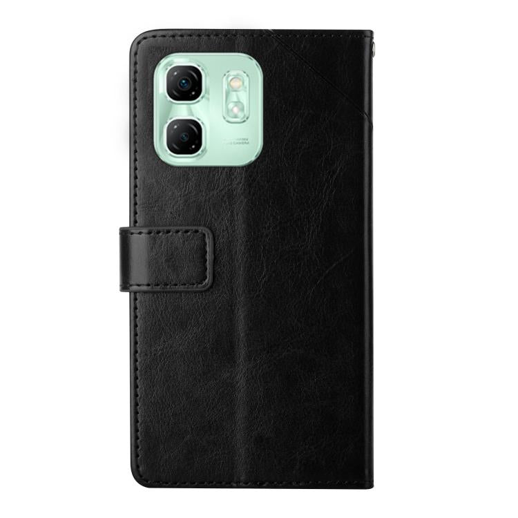 For Infinix Hot 50i 4G Y-shaped Pattern Flip Leather Phone Case