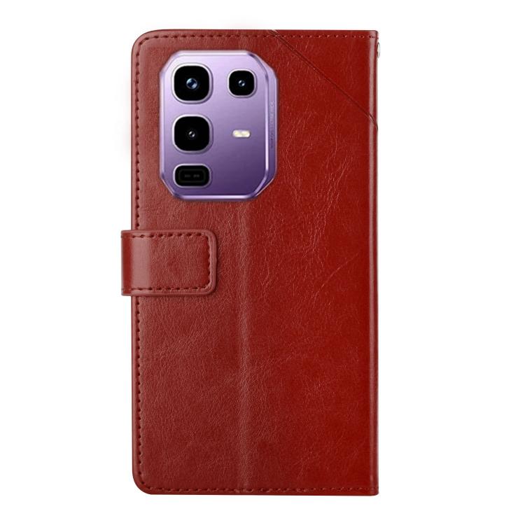For Infinix Note 50s 5G Y-shaped Pattern Flip Leather Phone Case