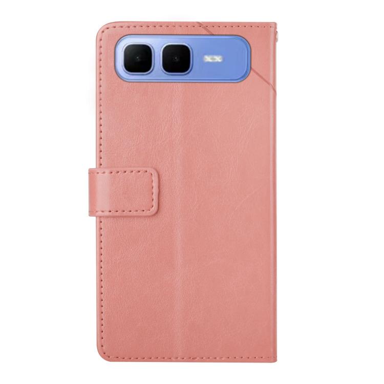 For Infinix Smart 10 Plus 4G Y-shaped Pattern Flip Leather Phone Case
