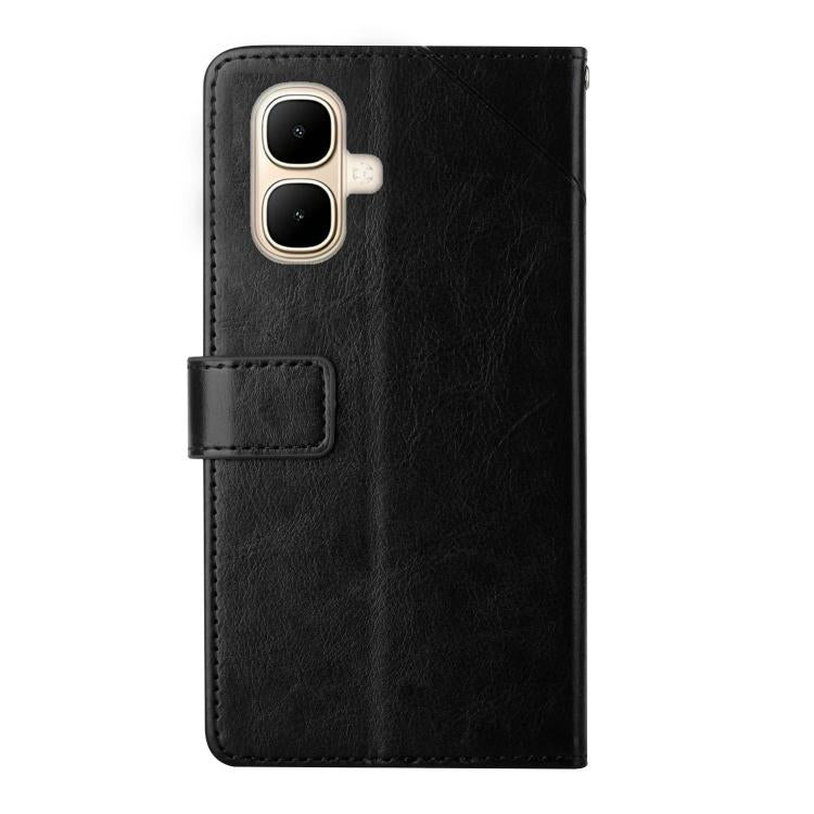 For Infinix Smart 10 4G / Tecno Pop 10 Y-shaped Pattern Flip Leather Phone Case