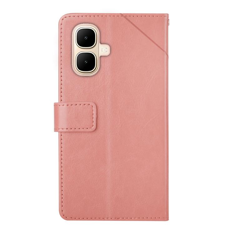 For Infinix Smart 10 4G / Tecno Pop 10 Y-shaped Pattern Flip Leather Phone Case