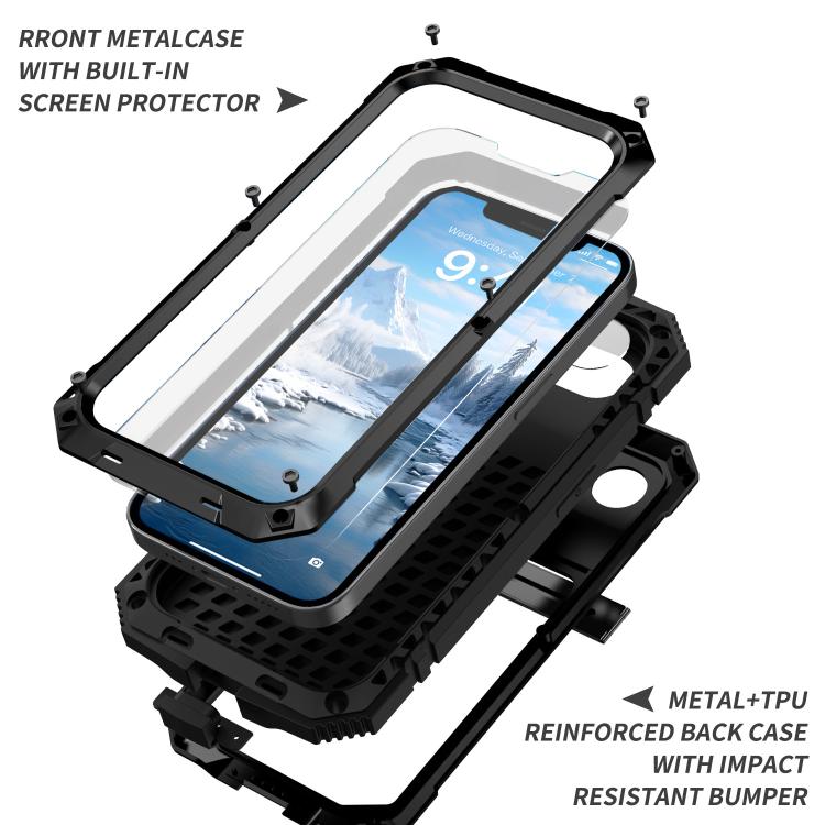 For iPhone 17e / 16e IP68 Waterproof Dustproof Shockproof Phone Case