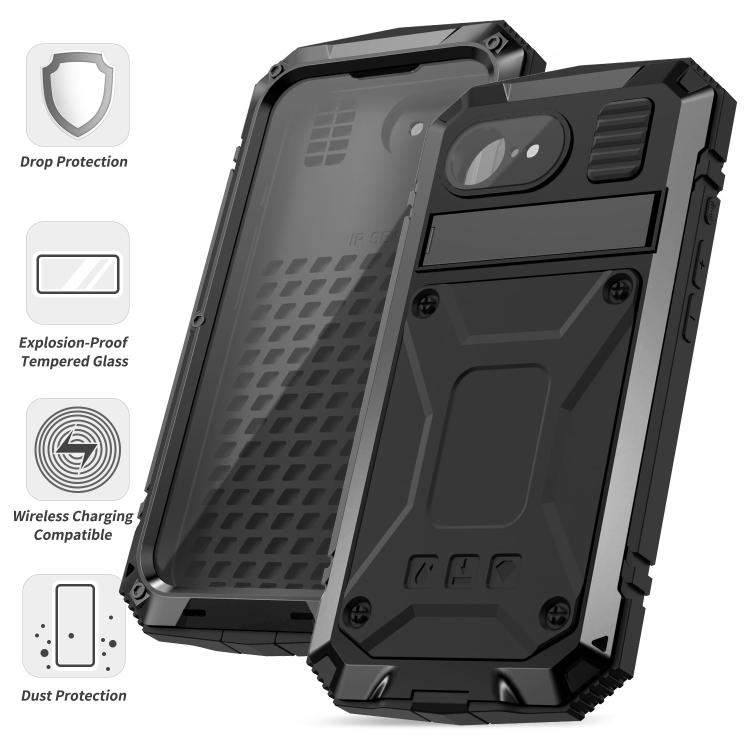 For iPhone 17e / 16e IP68 Waterproof Dustproof Shockproof Phone Case