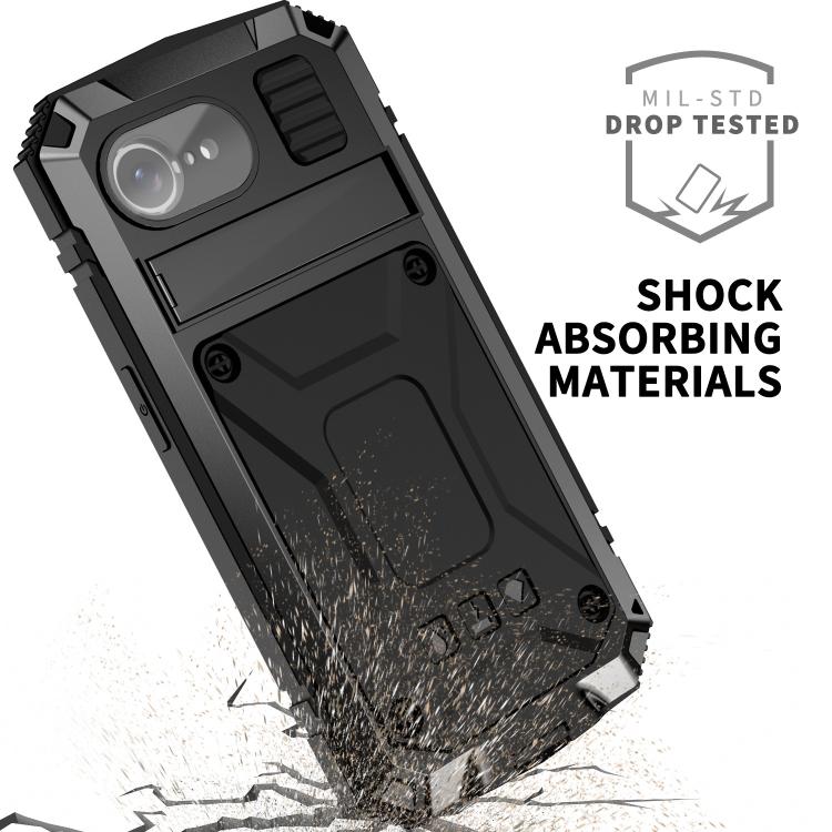 For iPhone 17e / 16e IP68 Waterproof Dustproof Shockproof Phone Case