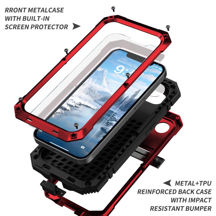 For iPhone 17e / 16e IP68 Waterproof Dustproof Shockproof Phone Case