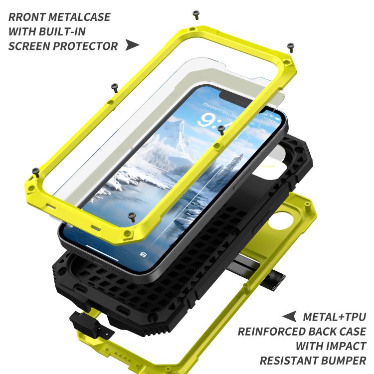 For iPhone 17e / 16e IP68 Waterproof Dustproof Shockproof Phone Case
