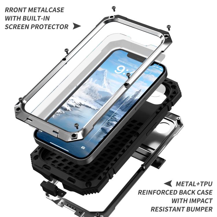 For iPhone 17e / 16e IP68 Waterproof Dustproof Shockproof Phone Case