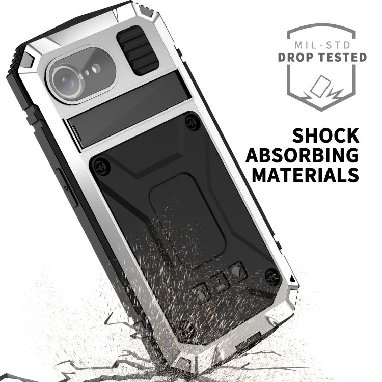 For iPhone 17e / 16e IP68 Waterproof Dustproof Shockproof Phone Case