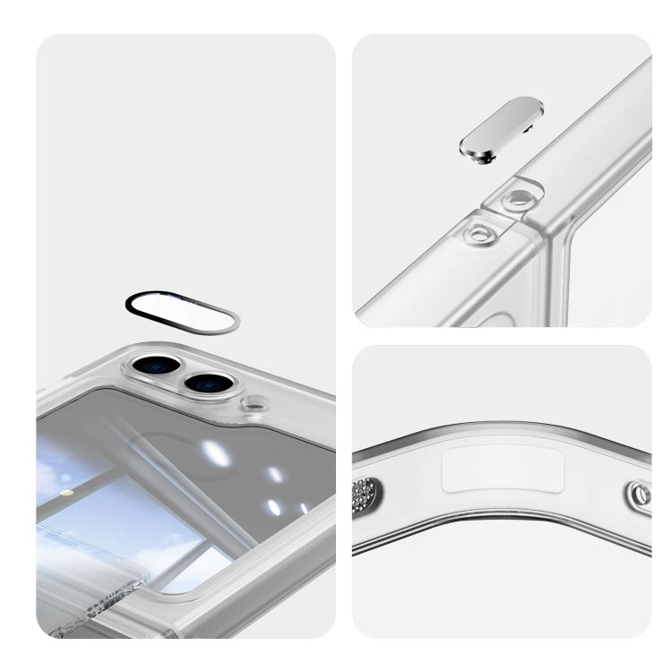 For Samsung Galaxy Z Flip6 / Flip5 360 Holder MagSafe Acrylic Hybrid TPU Phone Case