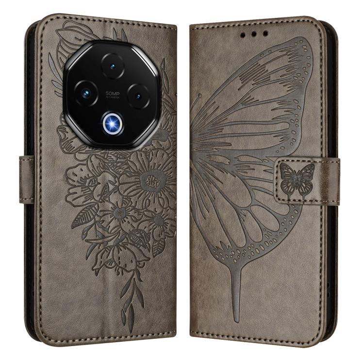 For Umidigi G100 Pro Embossed Butterfly Leather Phone Case