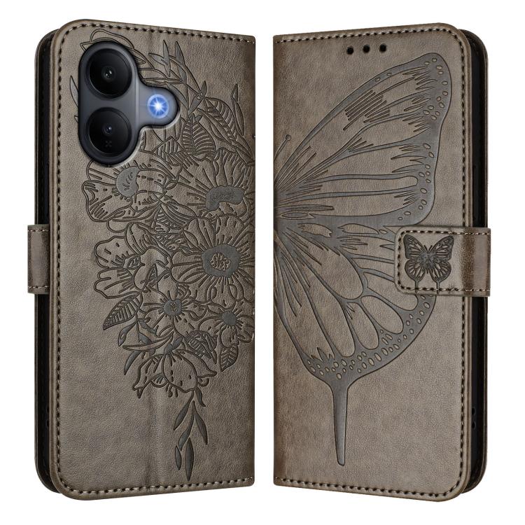 For vivo V60 Lite 4G / 5G Embossed Butterfly Leather Phone Case