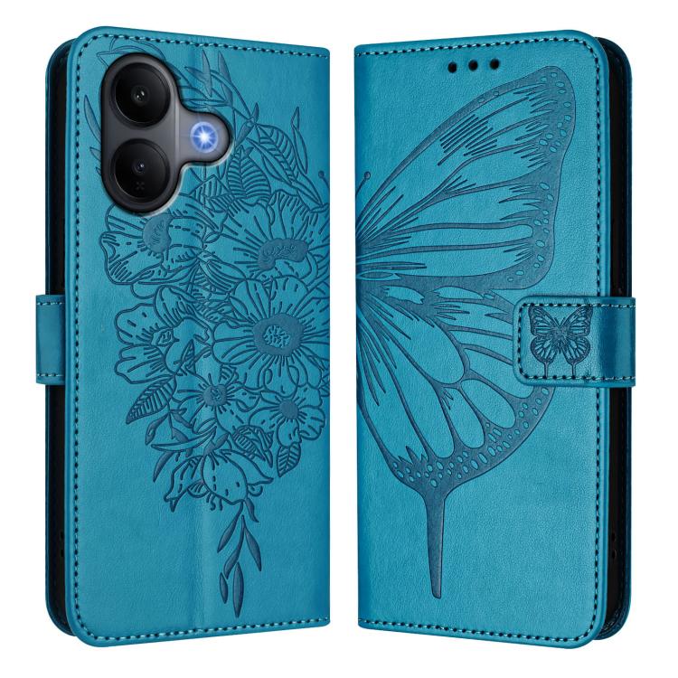 For vivo V60 Lite 4G / 5G Embossed Butterfly Leather Phone Case