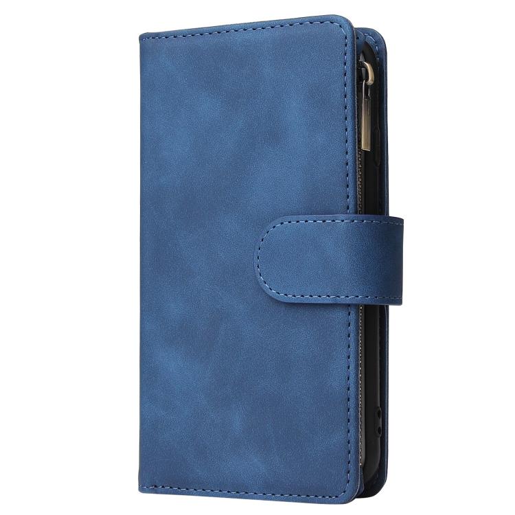 For iPhone 17e / 16e Multifunctional Multi-Card Wallet Phone Leather Case