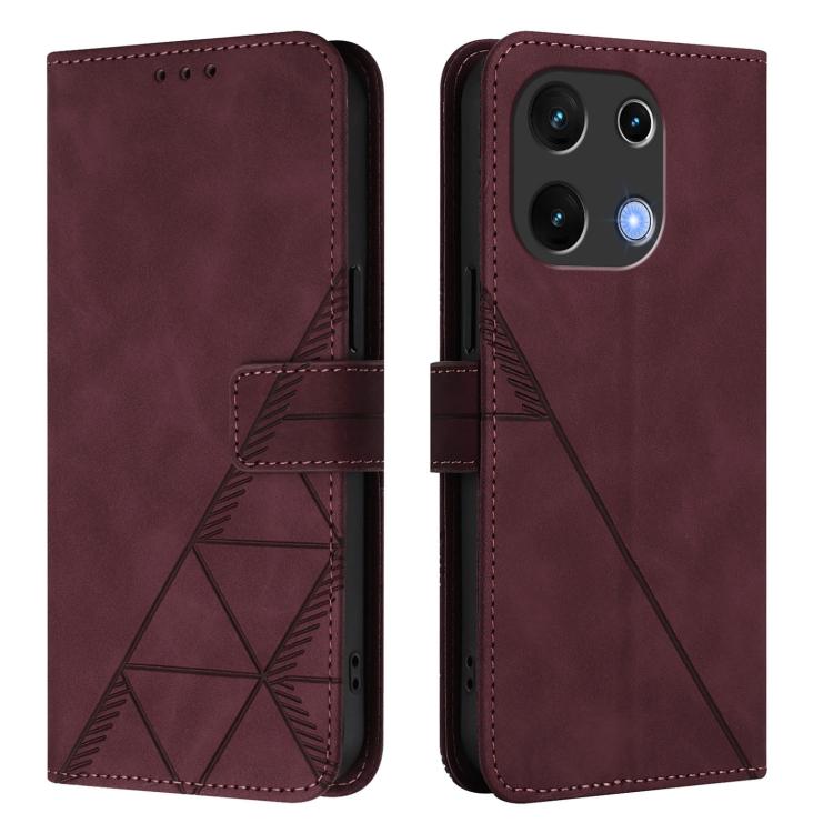For Umidigi Note 100 Crossbody 3D Embossed Flip Leather Phone Case