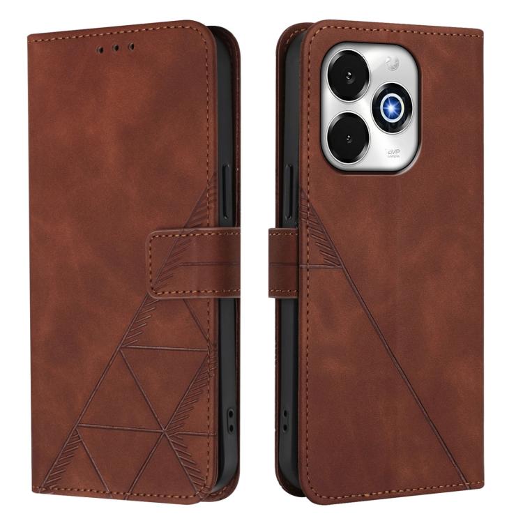 For Umidigi G100X 5G / 4G Crossbody 3D Embossed Flip Leather Phone Case